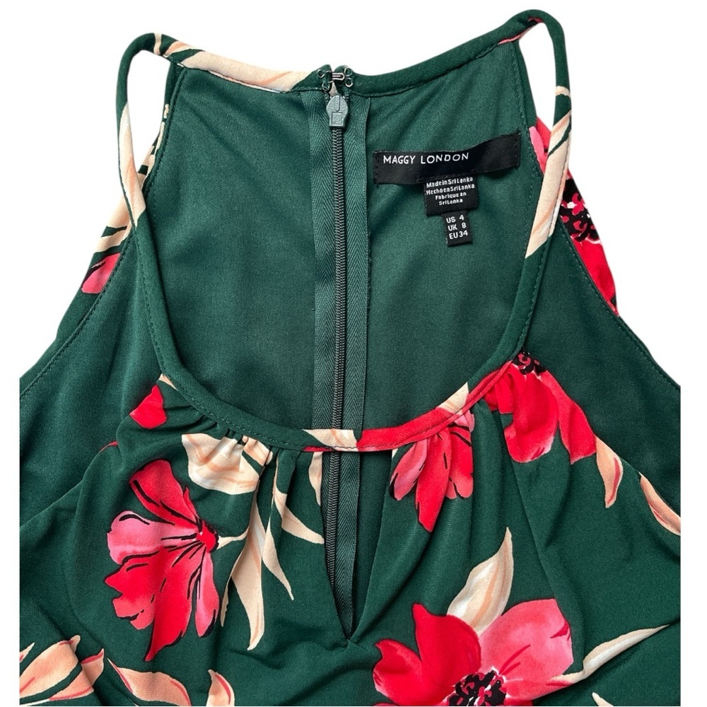 Maggy London Tropical Floral Jumpsuit - Picture 3 of 3